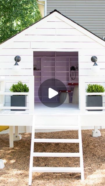 7,269 likes, 99 comments - cassmakeshome on October 23, 2024: "Built this playhouse for my girls 2 years ago and it still makes me feel like this ✨🥰🥳🤩🪩🔥🌹 #playhouse #backyardgoals". Inside Kids Playhouse, Simple Playhouse, Diy Kids Playhouse, Playhouse Outdoor, Kids Playhouse, October 23, Tiny Homes, Backyard Ideas, Diy For Kids