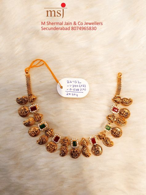 Below 30 Grams Gold Necklace, Mango Jewellery Necklaces, Latest Simple Jewellery Designs, Light Weight Bridal Gold Jewellery, Simple Light Weight Gold Necklace, Light Weight Temple Jewellery Indian, 20 Grams Gold Necklace Designs 20 Grams Gold Necklace Designs Indian, Simple Temple Jewellery Necklace, Light Weight Jewellery Designs