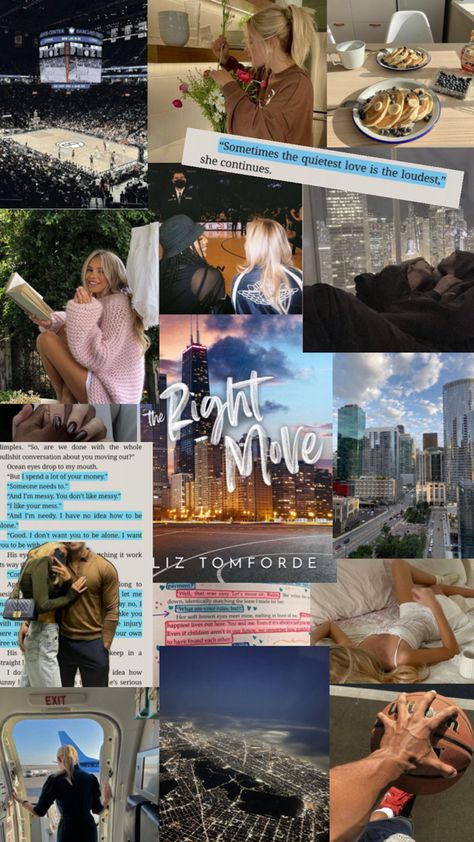 #books #therightmove #booktube #author The Right Move Liz Tomforde, Right Move Liz Tomforde, Liz Tomforde, The Right Move, Book Annotation, You Dont Want Me, Windy City, Moving Out, Aesthetic Collage