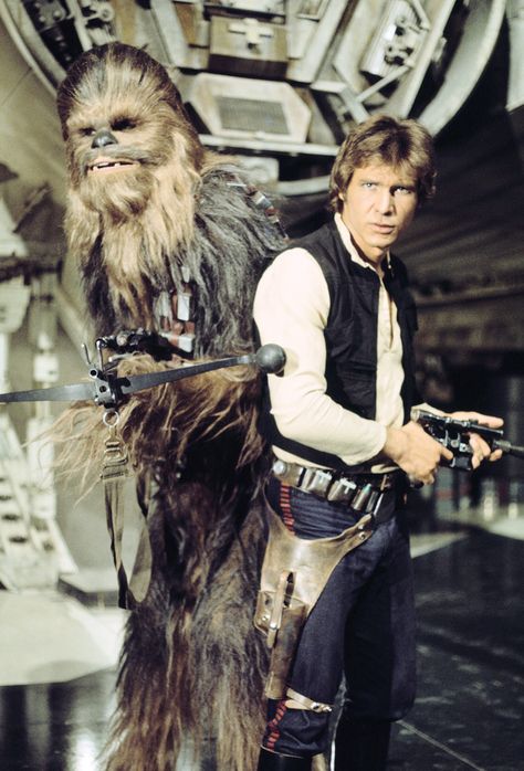 Han Solo And Chewbacca, Star Wars Character, Star Wars 1977, Septième Art, Star Wars Film, Star Wars Images, Han Solo, Star Wars Pictures, Hans Solo