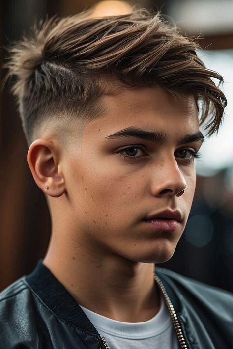 Boys Haircut Styles, Teen Boy Haircut, Boy Haircuts Short, Free Haircut, Baby Boy Haircuts, Boys Haircut, Undercut Men, Buzz Cuts, Boys Hair