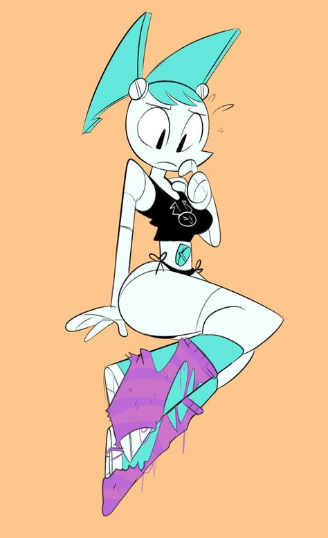 Jenny Wakeman........ Xj9 Jenny Fanart, Jenny Wakeman Fanart, Xj9 Jenny, Jenny Wakeman, Childhood Ruined, Gothic Grunge, Arte Inspo, Grunge Punk