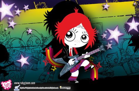 Encore! Ruby Gloom Pfp, Ruby Gloom, Childhood Memories 2000, Emily The Strange, Emo Art, Rawr Xd, Scene Emo, Animal Crackers, Gothic Anime