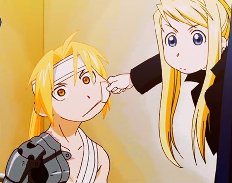 Edward Elric & Winry Rockbell Edward X Winry, Baka To Test, Ed And Winry, Fma Brotherhood, Fullmetal Alchemist Edward, Alphonse Elric, Edward Elric, Fullmetal Alchemist Brotherhood, Blue Exorcist