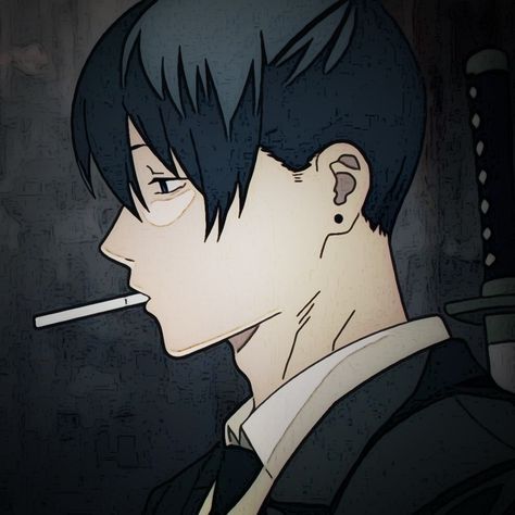 Aki Hayakawa Side Profile, Aki Side Profile, Anime Sketch Ideas, Drawing Side Profile, Csm Fanart, Aki Chainsaw Man, Draw Book, Profile Anime, Aki Hayakawa