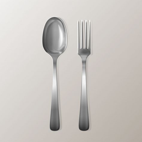 Spoon And Fork Set, Spoon Fork, Sendok Dan Garpu, Spoons And Forks, Fork And Spoon, Kitchen Spoons, Silver Spoon, Fork Set, Forks And Spoons