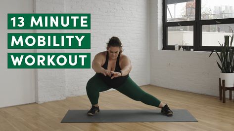 Stretch And Strength Workout, Plus Size Mobility Exercises, Strength And Mobility Workout, Mobility And Strength Exercises, Mobility Exercises Strength Training, Stretching Routine For Flexibility, Full Body Mobility, Mobility Workouts, Mobility Workout