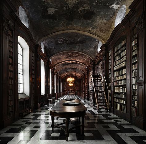 The library | Printed 110x110 cm on baryta photographic pape… | Flickr Flickr Aesthetic, Dark Academia Aesthetic Boys, Dark Academia Aesthetics, Dark Academia Interior, Wammy's House, Dark Acadamia, Aesthetics Tumblr, Academia Aesthetics, The Heist