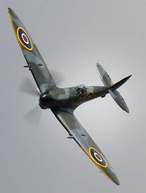 Spitfire Airplane, Spitfire Plane, Ww2 Fighter Planes, Photo Avion, Wwii Fighter Planes, Wwii Airplane, Wwii Fighters, Wwii Plane, Supermarine Spitfire