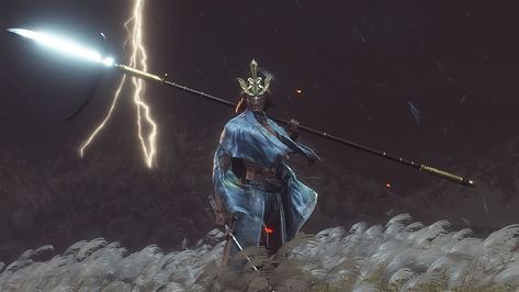 Isshin Sekiro, Sekiro Boss, Soulsbourne Art, Isshin Ashina, Sekiro Art, Dark Souls Artwork, Soul Game, Dark Souls 3, Dark Souls Art