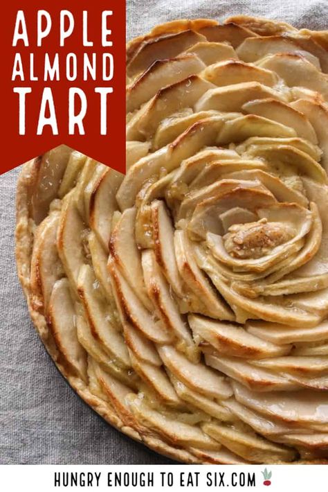 Almond Pie, Almond Filling, French Apple Tart, Cozy Fall Recipes, Almond Crusted, Homemade Meatballs, Pastry Crust, Baked Casserole, Apple Tart