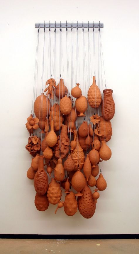 David Hicks [USA] (b 1977) ~ Ceramic | #art #sculpture #installation #conceptual #assemblage #accumulation #ceramic Ceramic Arts Daily, David Hicks, Deco Nature, Deco Originale, Ceramic Wall Art, Pottery Glazes, Color Glaze, Pottery Sculpture, Keramik Vase