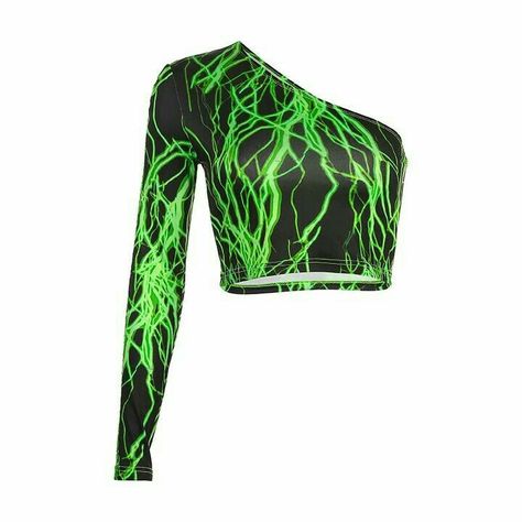 cute neon black shirt Neon Green And Black Outfit, Green Lightning, Edgy Fashion Outfits, Neon Black, Huntington Whiteley, Rosie Huntington Whiteley, Crop Top Outfits, Crop Top Shirts, Teenage Fashion Outfits