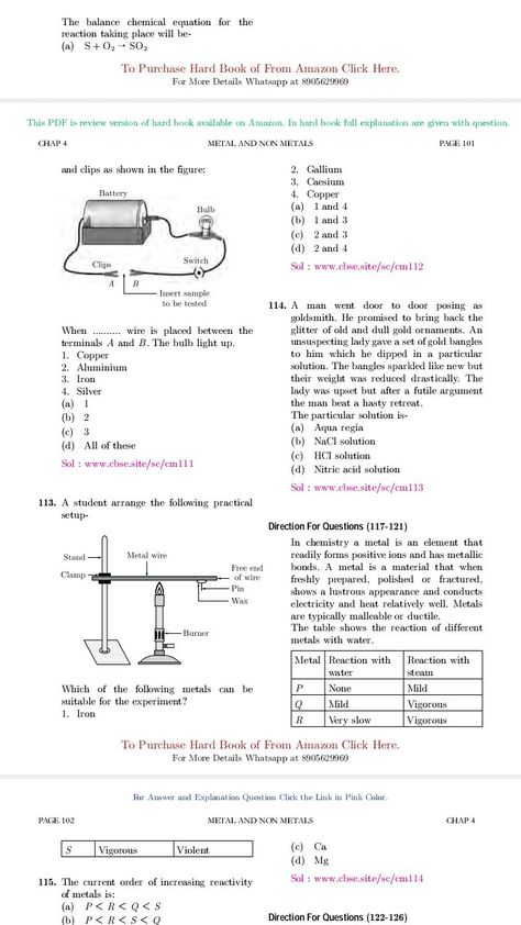 Metal And Non Metal Class 10 Notes, Class 10 Notes, Maths Paper, Math Notes, What Is Meant, Class 10, Hd Images, Wallpaper Iphone, Anime Wallpaper