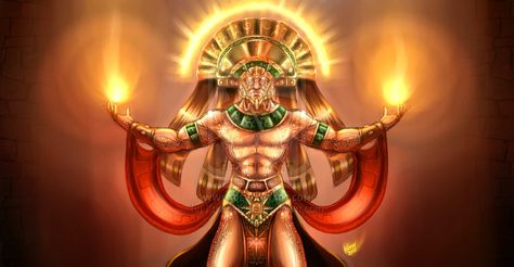 THE INCA GOD INTI: THE GOD SUN by KruzdelZur.deviantart.com on @deviantART Ovid Metamorphoses, Homecoming Flowers, Electric Universe, Mythology Books, Inca Empire, History Facts Interesting, Sun God, Star System, Mystical Art