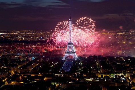 How To Celebrate Bastille Day The Right Way Paris Bastille, Celebration Around The World, Event Guide, Paris Vacation, Bastille Day, City Pictures, Fireworks Display, French Culture, Paris Eiffel Tower