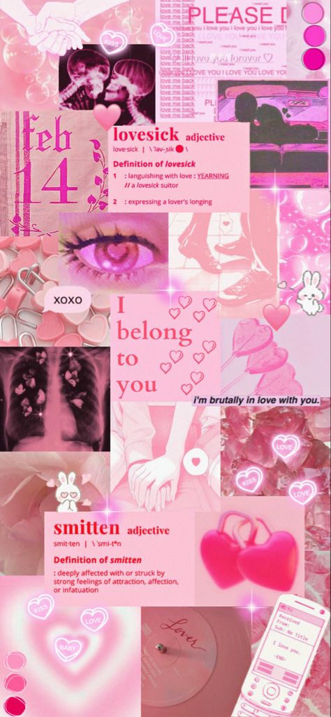 Cute Wallpapers Iphone Girly, Soft Lovecore Aesthetic Wallpaper, Lovesick Aesthetic Pfp, Valentines Pfp Aesthetic, Lovesick Aesthetic Wallpaper, Lovecore Collage, Lovestruck Aesthetic, Pink Love Aesthetic Wallpaper, Love Sick Wallpaper