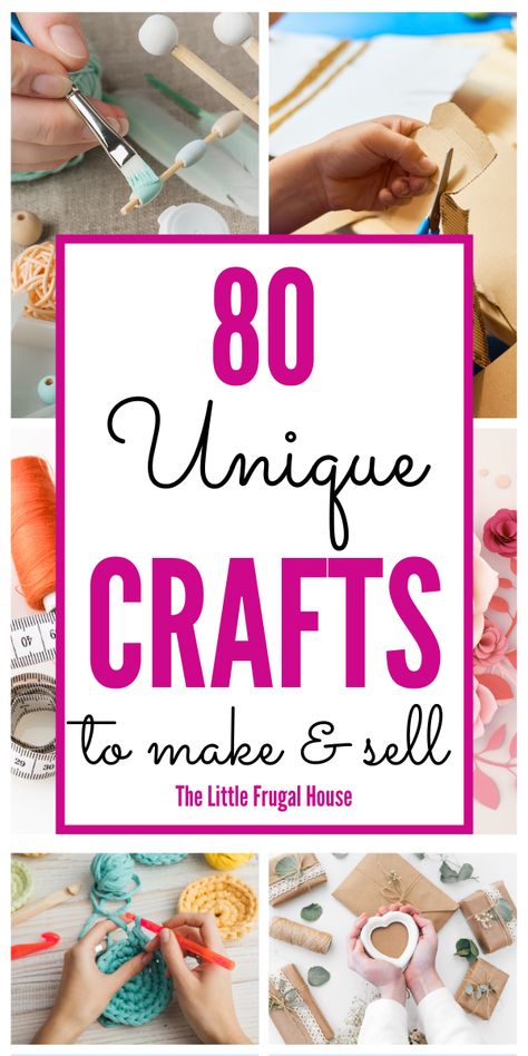 These are the best unique and easy DIY crafts to make and sell for profit. Make extra money by selling handmade items! Diy Crafts For Sale Make And Sell, Best Diy Crafts To Sell, Flea Market Crafts To Sell Diy, Easy Unique Crafts, Things To Sell At Flea Market, Diy To Make And Sell, What Sells Best At Craft Shows 2023, Projects To Try Saved, 2023 Craft Show Trends