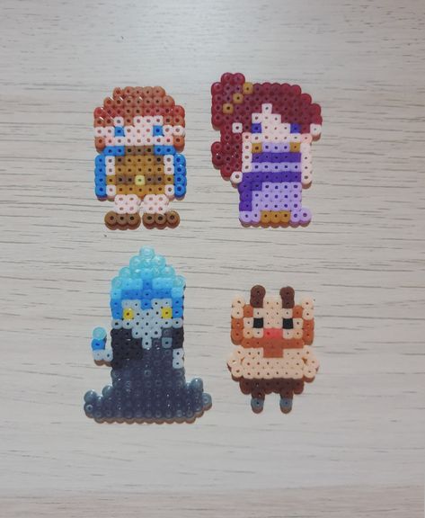 Disney Perler Beads Ideas, Disney Beads Patterns, Percy Jackson Perler Beads, Hercules Megara, Chibi Disney, Hama Art, Easy Perler Bead Patterns, Pixel Beads, Easy Perler Beads Ideas