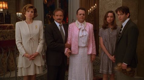 Katherine Archer/Christine Baranski, Armand Goldman/Robin Williams, Albert/Nathan Lane,  Barbara Keeley/Calista Flockhart,  Val Goldman/Dan Futterman - 'The Birdcage' (1996) Dan Futterman, Nathan Lane, Calista Flockhart, Christine Baranski, All Robins, Mike Nichols, The Birdcage, Power Couples, Film Fashion