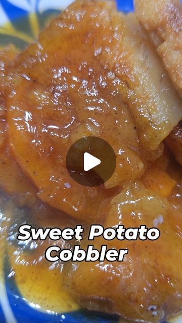 Sweet Potato Cobbler Recipe, Sweet Potato Cobbler Old Fashioned, Sweet Potato Cobbler, Sweet Potato Cheesecake, Homemade Sweets, Cobbler Recipes, October 2, Sweet Potato Recipes, Sweets Desserts