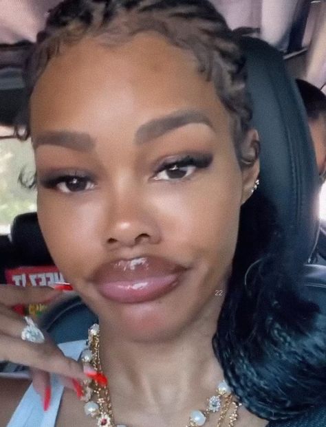 Teyana Taylor Pfp, African Natural Hairstyles, Fine Shyt, Teyana Taylor, Respect Women, Snow Bunnies, Kehlani, Natural Hairstyles, Interesting Faces