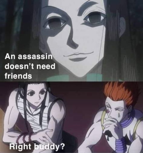 Hunterxhunter Funny, Anime Hunter, Hxh Characters, Hunter Anime, Anime Jokes, Hunter Hunter, Jennifer Garner, Relationship Problems, Memes Anime