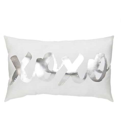 Xoxo Pillow ($39) ❤ liked on Polyvore featuring home, home decor, throw pillows, metallic home decor, colored throw pillows and metallic throw pillows Xoxo Pillow, Classic Duvet Covers, Soft Throw Pillows, Breakfast In Bed, Bedding Collections, Shades Of Purple, Dream Room, New Room, Sophisticated Style