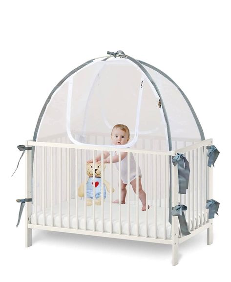 Baby Self Locking Protects Mosquitoes Climbing Crib Tent, Crib Safety, Toddler Climbing, Crib Toddler Bed, Safety Net, Canopy Cover, Mini Crib, Toddler Furniture, Outdoor Tent