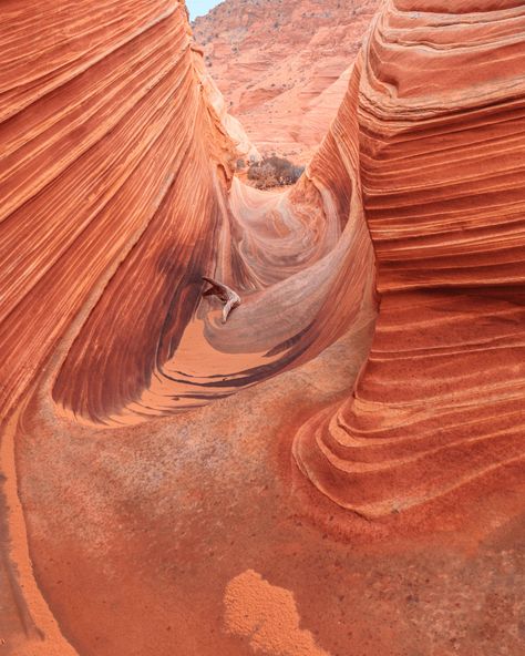 The Wave in Vermilion Cliffs Wilderness, Arizona – Discvr.blog Vermilion Cliffs, Coyote Buttes, New Mexico Road Trip, Desert Places, Texture Inspiration, Photography Courses, Adventure Photography, Rock Formations, National Monuments