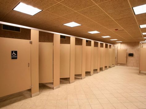 Public Bathroom Stalls Bathroom Stall Doors, Ladies Restroom, Bathroom Stalls, Stall Door, Public Bathroom, Bathroom Stall, Accessible Bathroom, Ladies Room, Public Bathrooms