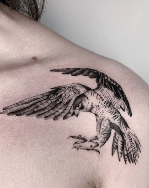 Chest Tattoo With Meaning, Loon Tattoo, Small Eagle Tattoo, Falcon Tattoo, Hawk Tattoo, African Tattoo, Omerta Tattoo, Eagle Tattoos