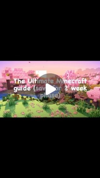 CreeperKingX on Instagram: "You can now download my video 🔥. This will be the last of the useful charts video for the 2 week phase guide but I will be posting more videos based on Starter bases, Building Ideas, and useful tips. Sorry I didn’t know how to activate the download option until now. 🫶Thanks for all the support guys I really appreciate 💯. Make sure to drop a follow ✅ I will be making more useful videos like this one.#minecraft #guide #jeji" I Really Appreciate, Building Ideas, Useful Tips, Helpful Hints, Minecraft, Building, Instagram