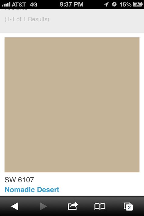 Paint for LIVING ROOM SW nomadic desert Nomadic Desert Paint, Paint For Living Room, Nomadic Desert, Bathroom Remodel Plans, Desert Painting, Room Colors, Color Inspiration, House Colors, Home Organization