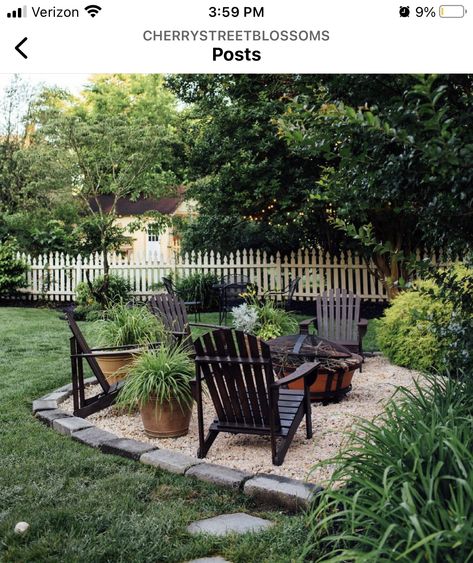 Fire Pit Landscaping Ideas, Cheers To Friday, Backyard Fire Pit, Outdoor Look, Fire Pit Landscaping, Backyard Renovations, Backyard Inspiration, Backyard Inspo, Backyard Fire