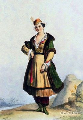 Polish lady costume in 17th century - theatre costume? Polish Traditional Costume, Polish Costume, Polish Dress, Polish Clothing, Baroque Period, Period Fashion, Popular Costumes, Woman Costume, Polish Folk