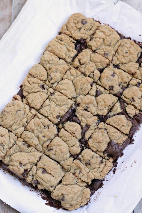 Gluten Free cookie/brownie bars Sweet Alternatives, Baked Egg Muffins, Chocolate Chip Cookie Brownies, Slow Cooker Cinnamon Rolls, Cookie Brownies, King Arthur Gluten Free, Gluten Free Cookie, Slow Cooker Bacon, Slow Cooker Breakfast Casserole