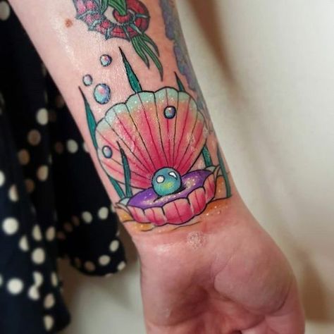 Under The Sea Tattoo Sleeve, Under The Sea Tattoos, Under Sea Tattoo, Sea Theme Tattoo, Traditional Sea Tattoo, Under The Sea Tattoo Ideas, Sea Themed Tattoos, Under The Sea Tattoo, Sea Tattoo Sleeve