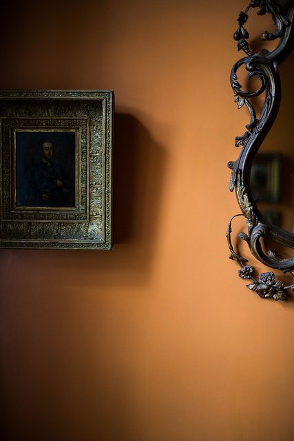 Ballyvolane House, Cork, Ireland Bright Room Colors, Beth Kirby, Local Milk, Living Room Wall Color, Dining Room Paint, Stylish Interior Design, Orange Walls, Color Naranja, Living Room Colors