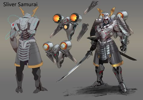 ArtStation - Silver Samurai , Yu yue Silver Samurai Art, Tech Samurai, Samurai Mech, Mecha Samurai, Samurai Concept, Silver Samurai, Marvel Concept Art, Futuristic Armor, Graffiti Pictures