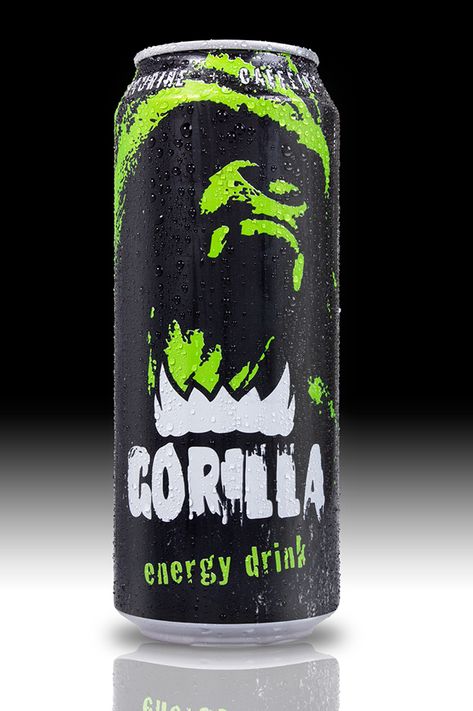 Behance :: Buscar Gorilla Energy Drink, Energy Drinks Packaging, Memphis Design Pattern, Beer Bottle Design, Yolo House, Sports Drinks, Drink Packaging, Memphis Design, Brand Creation