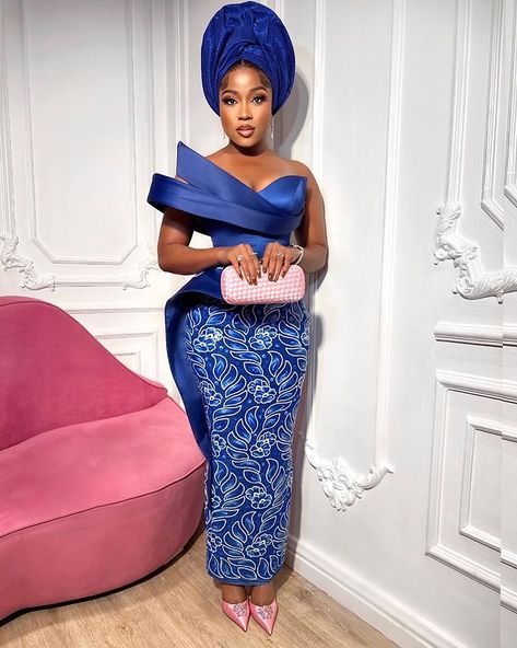 Nigeria Wedding Dress, Asoebi Dress, Nigerian Fashion Designers, Aso Ebi Lace Styles, Nigeria Wedding, Nigerian Lace Styles Dress, Nigerian Lace Styles, Nigeria Africa, Lace Dress Styles