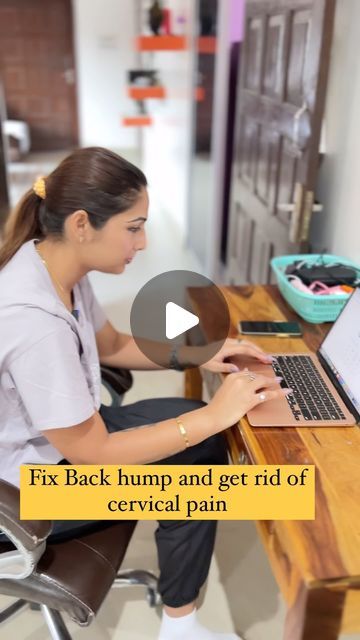 Nehafun&fitness🤸‍♂️🧘‍♀️ on Instagram: "Fix Back hump and get rid of cervical pain." Back Hump, Cervical Pain, June 22, Health Tips, Health, On Instagram, Instagram