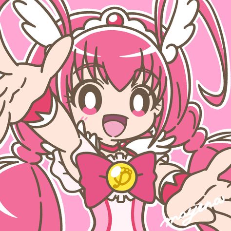 Glitter Force Characters, Glitter Lucky, Magical Girl Aesthetic, Manga Drawing Tutorials, Characters Inspiration Drawing, Glitter Force, Discord Server, Cute Anime Pics, Izuku Midoriya