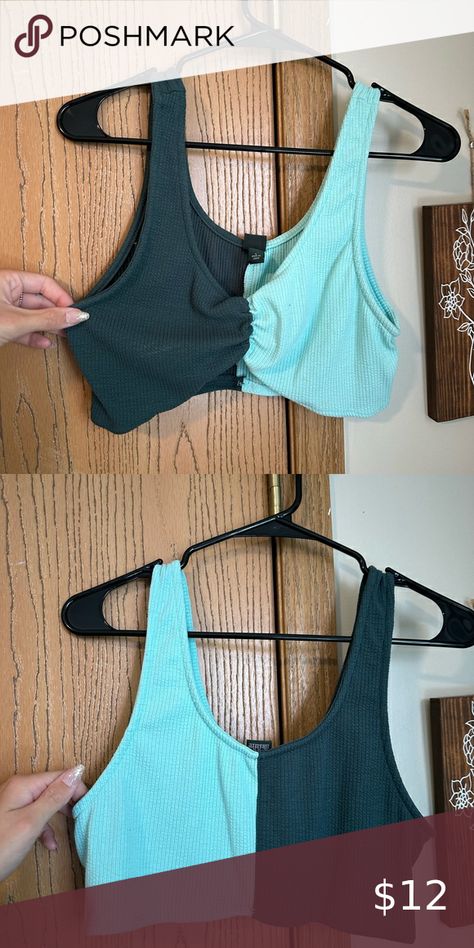 Color block crop top Wild Fable, Just Don, Wear It, Soft Material, Love It, Color Block, Crop Top, Crop Tops, Plus Fashion