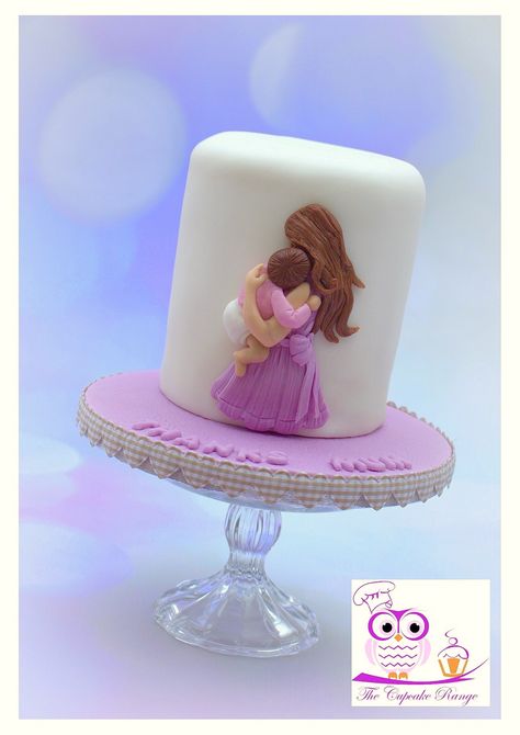 Cake Painting Tutorial, Birthday Cake For Mum, Amazing Baby Shower Cakes, Baby Cake Design, Mother Birthday Cake, Cake Decorated With Fruit, Birthday Beer Cake, Fondant Figurines, Birthday Cake For Mom