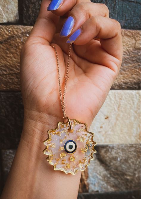 Customised Evil Eye Resin Pendant ❤️ #pendant #evileyejewelry #resin #resinart #resinjewelry #resinartist #resinartwork #resinpour #art #artist #artistsoninstagram #artcreative #handmade #handmadejewelry #customised Evil Eye Resin Art, Resin Rakhi Designs Handmade, Resin Rakhi Designs, Rakhi Resin, Evil Eye Rakhi, Resin Evil Eye, Resin Arts, Handmade Rakhi Designs, Handmade Rakhi