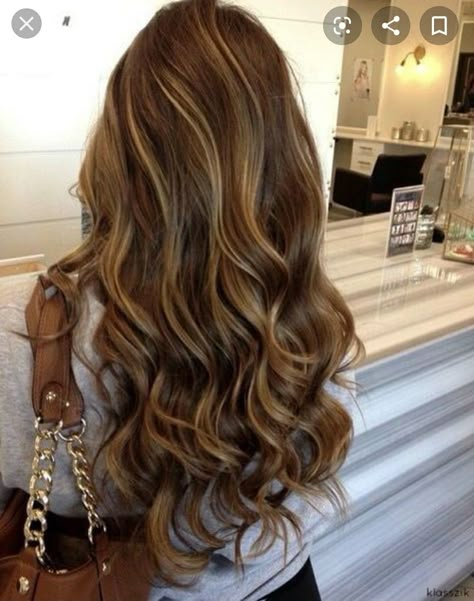 Brown Hair With Caramel Highlights, Caramel Highlights, Brown Blonde Hair, Good Hair Day, Hair Envy, Love Hair, Great Hair, Hair Dos, Gorgeous Hair