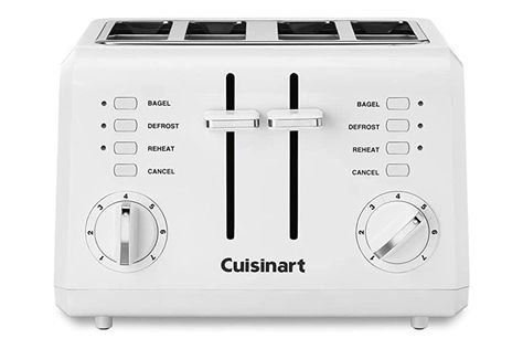 Cuisinart Toaster, Stainless Steel Toaster, High End Kitchens, Control Panels, Piece Of Bread, Kitchen Remodel Idea, Toaster Oven, Small Kitchen Appliances, Small Appliances