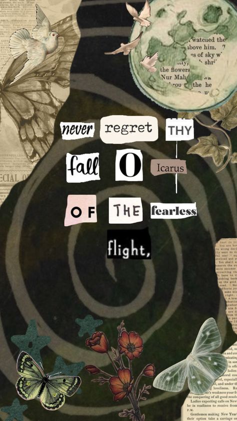 Green Quote Wallpaper Green Quote Wallpaper, Fall O, Quote Wallpaper, Never Regret, Flight, Green